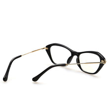 Carica l&#39;immagine nel visualizzatore di Gallery, Women Retro Sexy Eyeglasses Frame  Cat Eye Clear Lens ladies Eye Glasses