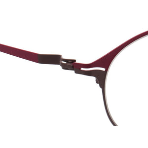 Women Round Eyeglass frame Men metal stainless steel glasses frame Vintage light eyeglasses frames thin Rx eyewear