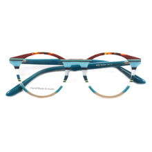 Load image into Gallery viewer, Women Round Eyeglasses Frames for women Fashion Casual Eyeglass frames Spectacles Prescription Colorful  Lightweight Glasses