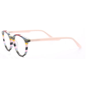 Women Round Eyeglasses Frames for women Fashion Casual Eyeglass frames Spectacles Prescription Colorful  Lightweight Glasses