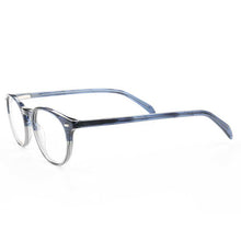 Load image into Gallery viewer, Women Round Glasses Frames Men Classic Optical Myopia Eyeglass Frame Light Acetate Prescription Eyewear Tortoise Blue Eyeglasses