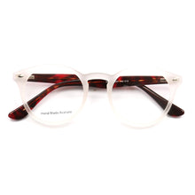 Load image into Gallery viewer, Women Round Glasses Frames Men Optical Eyeglass Frames Blue Navy Yellow Purple Pink Clear Acetate Prescription Eyewear