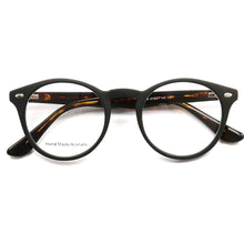 Load image into Gallery viewer, Women Round Glasses Frames Men Optical Eyeglass Frames Blue Navy Yellow Purple Pink Clear Acetate Prescription Eyewear