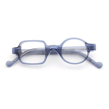 Load image into Gallery viewer, Women Round Glasses frame Men Square Crazy Nerd Mismatch Eyeglasses Frames Vintage Tortoise Eyeglass frame Rx Spectacles