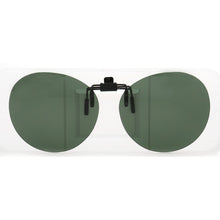 Load image into Gallery viewer, Women Round Polarized Clip on sunglasses flip up men  oval  UV400 driving fishing night vision sunglasses clip on lenses