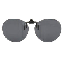 Load image into Gallery viewer, Women Round Polarized Clip on sunglasses flip up men  oval  UV400 driving fishing night vision sunglasses clip on lenses
