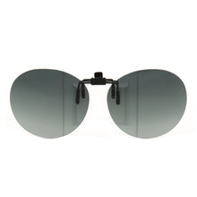 Load image into Gallery viewer, Women Round Polarized Clip on sunglasses flip up men  oval  UV400 driving fishing night vision sunglasses clip on lenses