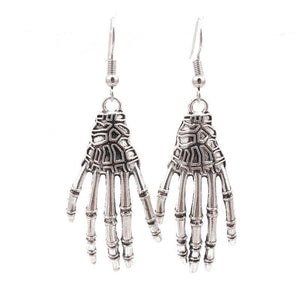 Women Skull Drop Earring