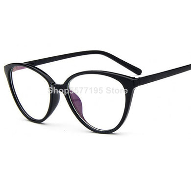 Women Spectacle Glass frame Anti Blue Light Blocking Female clear lens Girls nerd black red optical eyeglasses frame 2020