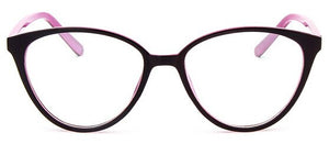 Women Spectacle Glass frame Anti Blue Light Blocking Female clear lens Girls nerd black red optical eyeglasses frame 2020