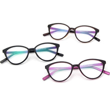 Carica l&#39;immagine nel visualizzatore di Gallery, Women Spectacle Glass frame Anti Blue Light Blocking Female clear lens Girls nerd black red optical eyeglasses frame 2020