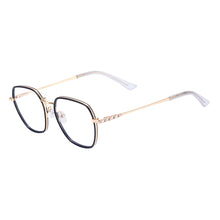 Load image into Gallery viewer, Women Square Eyeglasses Metal Full Rim Small Glasses Frame For Prescription Lenses