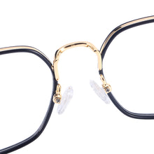 Load image into Gallery viewer, Women Square Eyeglasses Metal Full Rim Small Glasses Frame For Prescription Lenses