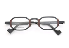 Load image into Gallery viewer, Women Square Glasses Frame Men Optical Eyeglass Frames Pure Titanium  Metal Octagon Rectangular Retro Prescription Spectacles