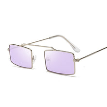 Load image into Gallery viewer, Women Square Sunglasses Metal Vintage Double Beam Sun Glasses Female  Retro Lady Eyewear UV400 Oculos