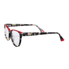 Load image into Gallery viewer, Women Square eyeglass Frame women Cateye vintage glasses frames light acetate tortoise eyeglasses frames eyewear