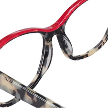 Load image into Gallery viewer, Women Square eyeglass Frame women Cateye vintage glasses frames light acetate tortoise eyeglasses frames eyewear