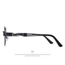 Load image into Gallery viewer, Women Steampunk Sunglasses Men Retro Round Sunglasses Metal Sun glasses Men Oculos De Sol UV400