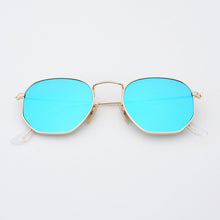 Load image into Gallery viewer, Women Sunglases Hexagon Sun Glasses  Women Metal Frame Fishing Glasses Gold Green Eyewear lentes de sol hombre okulary UV400
