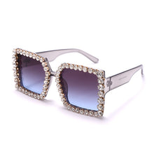 Load image into Gallery viewer, Women Sunglasses 2023 Square Oversized Sun Glasses Female  Rhinestone Vintage Sunglasses  Gafas De Sol