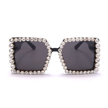 Load image into Gallery viewer, Women Sunglasses 2023 Square Oversized Sun Glasses Female  Rhinestone Vintage Sunglasses  Gafas De Sol