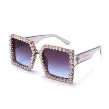 Load image into Gallery viewer, Women Sunglasses 2023 Square Oversized Sun Glasses Female  Rhinestone Vintage Sunglasses  Gafas De Sol