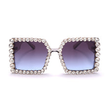 Load image into Gallery viewer, Women Sunglasses 2023 Square Oversized Sun Glasses Female  Rhinestone Vintage Sunglasses  Gafas De Sol