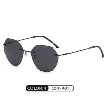 Carica l&#39;immagine nel visualizzatore di Gallery, Women Sunglasses Men Classic Photochromic Polarized UV400 Yellow Lens Driver Night Driving Sports Eyewear For Male 114