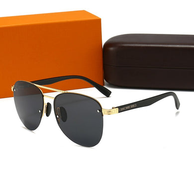 Women Sunglasses Men  Designer Car Driving Glasses Polarized Brand Retro Metal Frame Multi-Color Steampunk Eyewear Vintage
