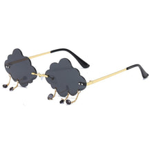 Load image into Gallery viewer, Women Sunglasses Personalized Rimless Sunglasses For Women Vintage Retro Glasses Female Unisex Steampunk Cloud Style CH4