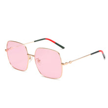 Carica l&#39;immagine nel visualizzatore di Gallery, Occhiali da sole da donna polarizzati UV400 lenti sfumate cristallo da donna unisex designer di marca occhiali da sole occhiali da donna 9865 