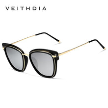 Load image into Gallery viewer, Women Sunglasses Polarized UV400 Lens  Crystal Ladies Brand Designer Cat Eye Sun Glasses Eyewear For Female V3038