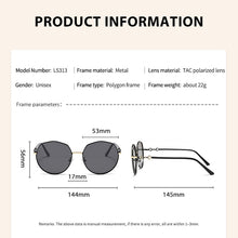 Carica l&#39;immagine nel visualizzatore di Gallery, Women Sunglasses Polarized UV400 Lens Retro  Crystal Ladies Brand Designer Sun Glasses Eyewear For Female S313