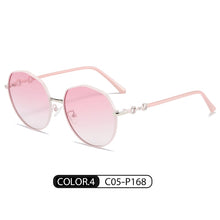 Carica l&#39;immagine nel visualizzatore di Gallery, Women Sunglasses Polarized UV400 Lens Retro  Crystal Ladies Brand Designer Sun Glasses Eyewear For Female S313