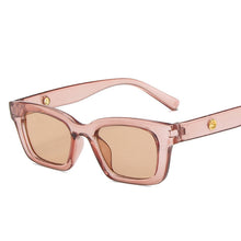 Load image into Gallery viewer, Women Sunglasses Rectangle Vintage glasses Leopard Sunglasses Brand Designer Eyeglass Female Cat Eye Sunglasses