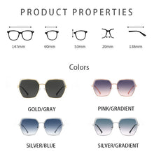 Load image into Gallery viewer, Women Sunglasses Retro UV400 Gradient Lens  Ladies Vintage Classic Sun Glasses Outdoor Eyewear For Female V29517