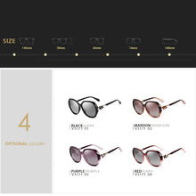 Load image into Gallery viewer, Women Sunglasses VEITHDIA Brand Designer Gradient Polarized UV400  Ladies Sun Glasses Vintage Female Eyewear N3171