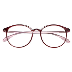 Women TR90 Ultralight Round Retro Full Frame Glasses Optical Myopia Glasses Transparent Frame Prescription Glasses Frame 8019