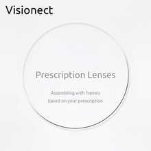 Load image into Gallery viewer, Women Titanium Eyeglasses Half Rim Oval Spectacles For Prescription Lenses Myopia Reading Progressive