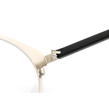 Carica l&#39;immagine nel visualizzatore di Gallery, Women Vintage Round Eyeglass Frames Men Metal Optical Glasses Frames Double Bridge Stainless Steel Brown Tortoise Prescription