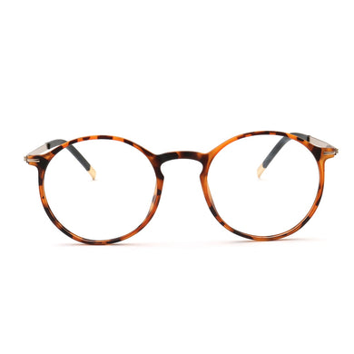 Women Vintage Round Eyeglass Frames Men lightweight Glasses Frames Full Rim TR Meta TR Tortoise Grey Red Clear Eyeglasses Frames