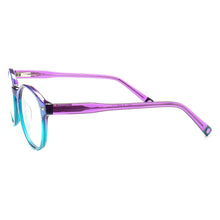 Load image into Gallery viewer, Women Vintage Round Eyeglass Frame Men Retro Eyeglasses Popular Spectacles Prescription Acetate Glasses Frame Red Purple