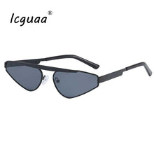 Load image into Gallery viewer, Women Cat eye shade sunglasses brand woman vintage retro triangular cateye glasses oculos feminino sunglasses Sexy