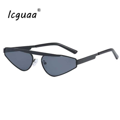 Women Cat eye shade sunglasses brand woman vintage retro triangular cateye glasses oculos feminino sunglasses Sexy