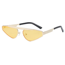 Load image into Gallery viewer, Women Cat eye shade sunglasses brand woman vintage retro triangular cateye glasses oculos feminino sunglasses Sexy