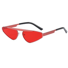 Load image into Gallery viewer, Women Cat eye shade sunglasses brand woman vintage retro triangular cateye glasses oculos feminino sunglasses Sexy