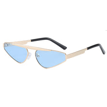 Load image into Gallery viewer, Women Cat eye shade sunglasses brand woman vintage retro triangular cateye glasses oculos feminino sunglasses Sexy