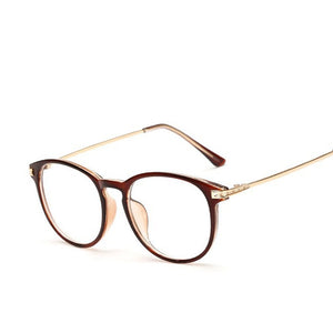Women men Round Glasses frame Female Brand Designer gafas De Sol Spectacle Plain Glasses Gafas eyeglasses eyewear for women men