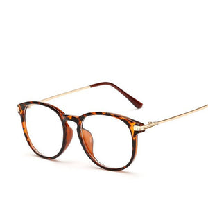 Women men Round Glasses frame Female Brand Designer gafas De Sol Spectacle Plain Glasses Gafas eyeglasses eyewear for women men