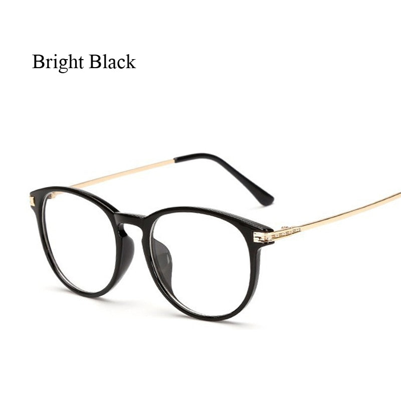 Women men Round Glasses frame Female Brand Designer gafas De Sol Spectacle Plain Glasses Gafas eyeglasses eyewear for women men